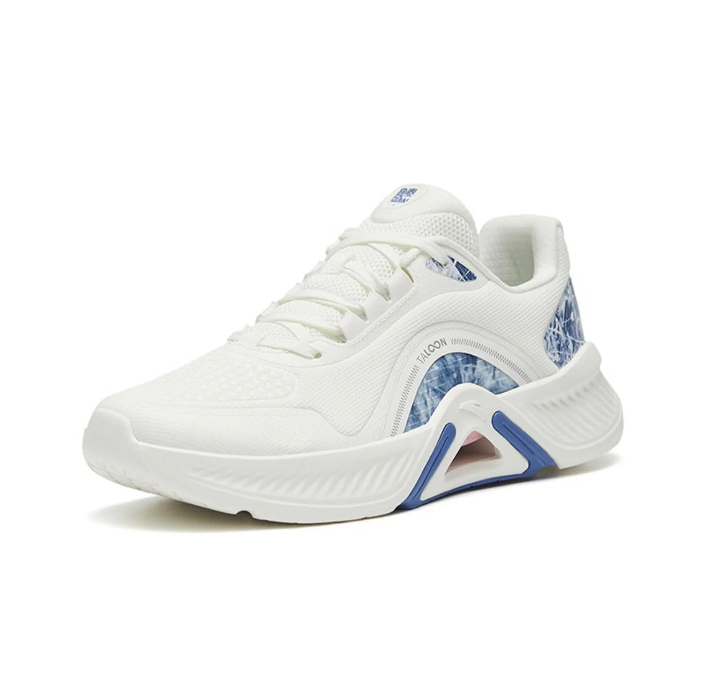 Anta Women National Team Training Weightlifting Shoes White/Blue - Image 2