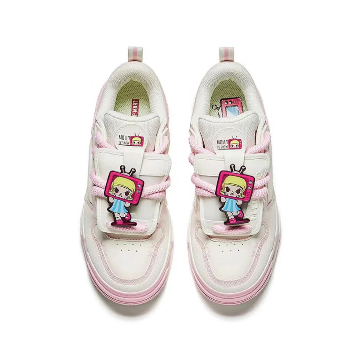 Anta Women's x POP MART x Molly TV Show Skateboard Shoes - Image 3