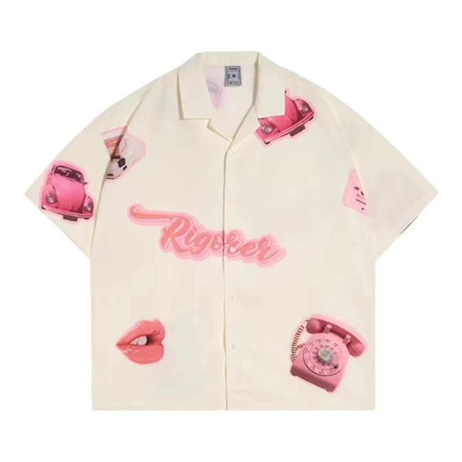 Austin Reaves x Rigorer American Print Shirt - 2024SS - Image 3