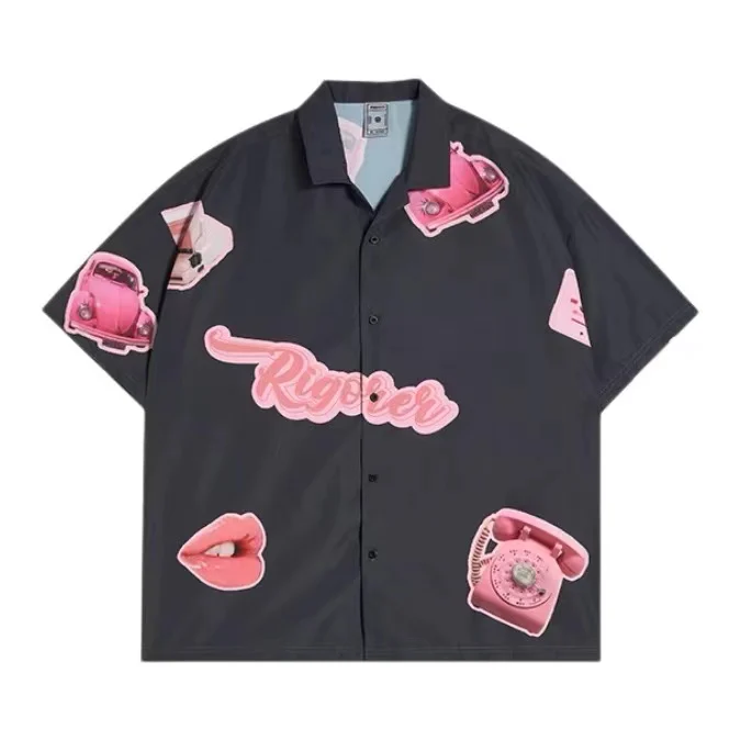 Austin Reaves x Rigorer American Print Shirt - 2024SS - Image 6