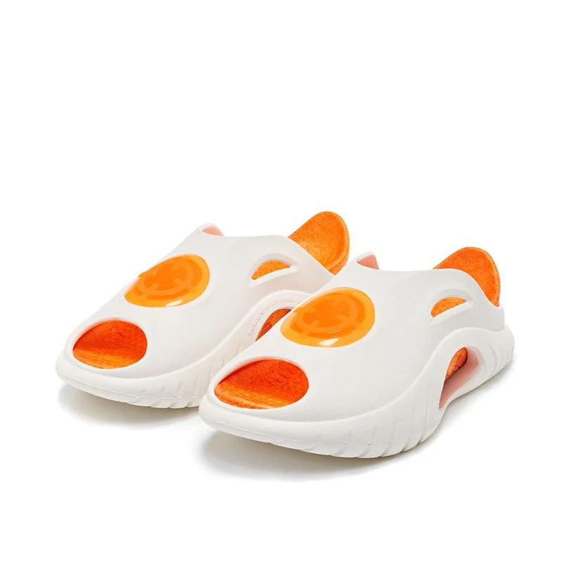 Austin Reaves x Rigorer Waterproof Soft Elastic Shark Slippers - Orange - Image 2