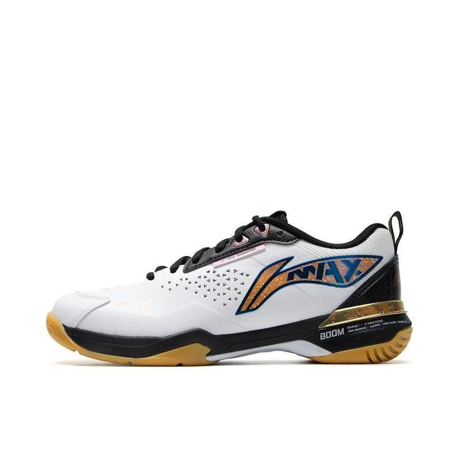 【Fu Haifeng】Blade DF-01 Max | Li-Ning Badminton Shoes - White/Black