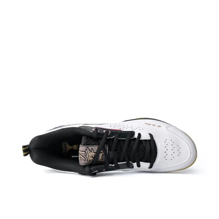 【Fu Haifeng】Blade DF-01 Max | Li-Ning Badminton Shoes - White/Black - Image 5