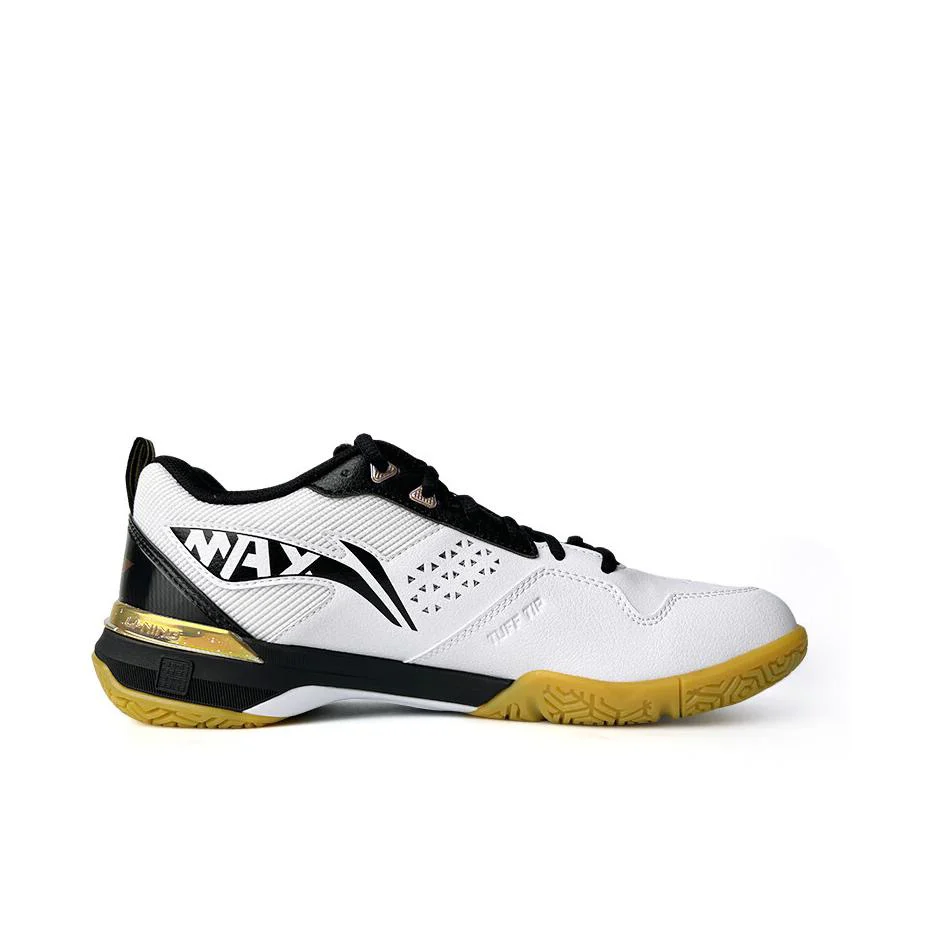 【Fu Haifeng】Blade DF-01 Max | Li-Ning Badminton Shoes - White/Black - Image 6