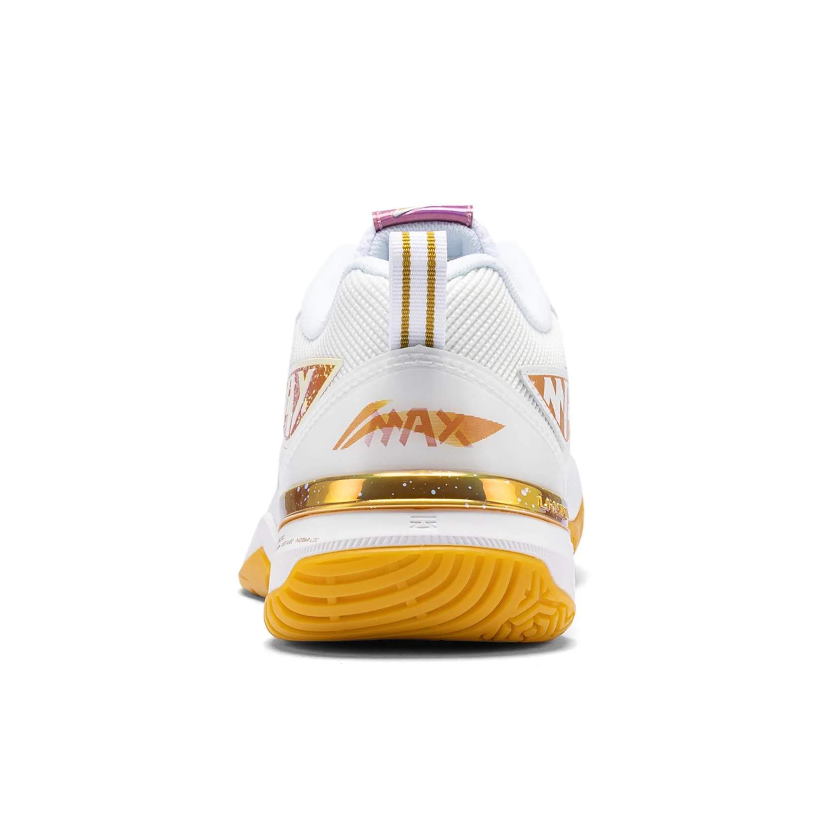 Blade DF-01 Max | Li-Ning Badminton Shoes - White/Gold - Image 4