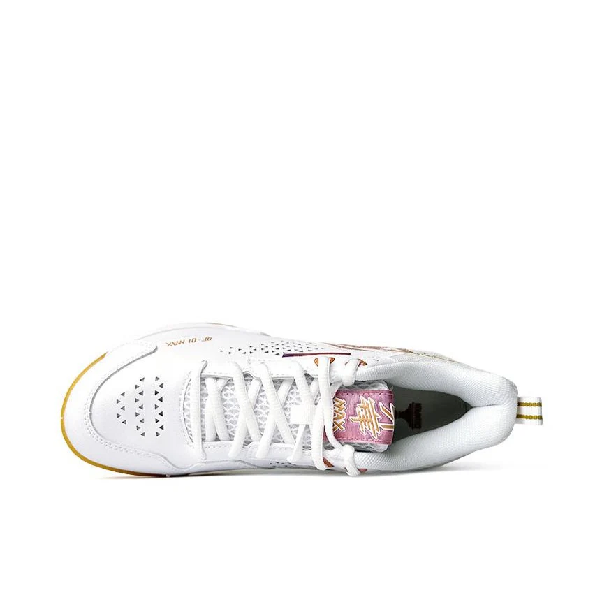 Blade DF-01 Max | Li-Ning Badminton Shoes - White/Gold - Image 5