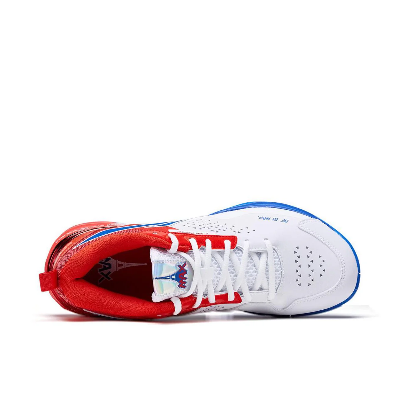 Blade DF-01 Max | Li-Ning Badminton Shoes - White/Red/Blue - Image 5