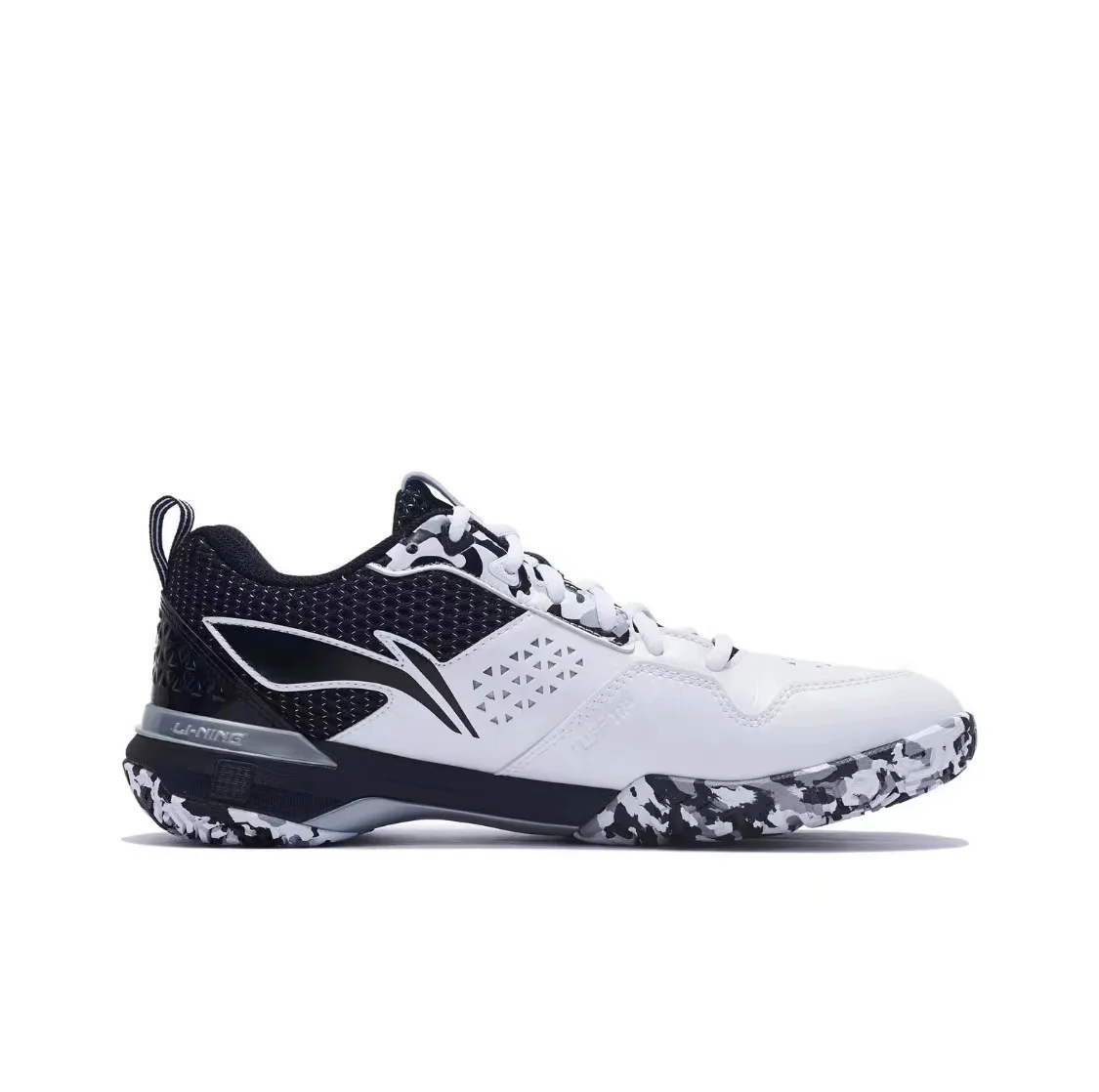 Blade DF-01 Pro | Li-Ning Badminton Shoes - White/Black - Image 3