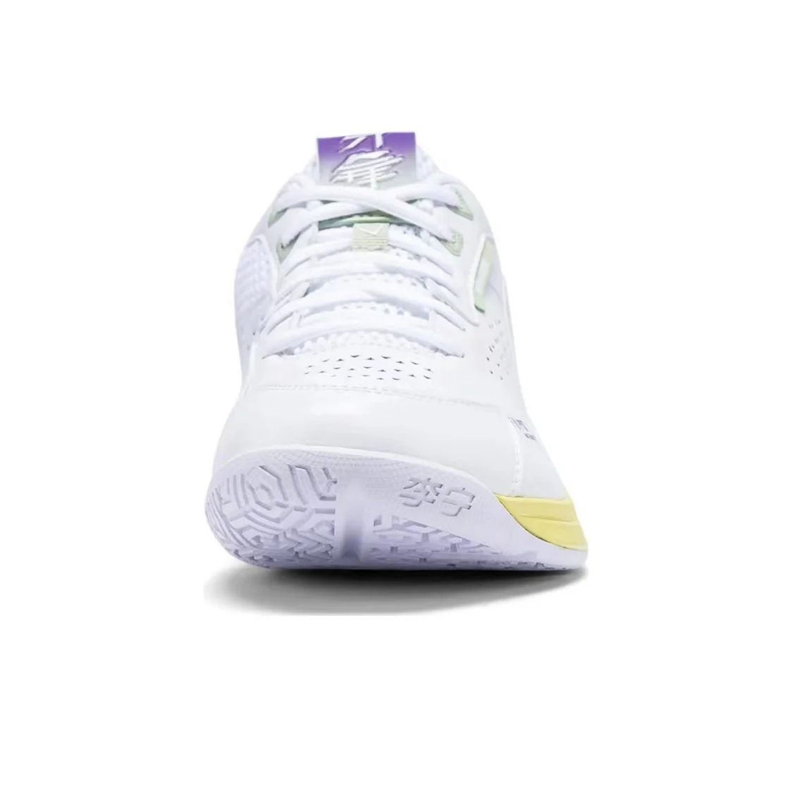 Blade DF-01 Pro | Li-Ning Badminton Shoes - White/Purple - Image 4