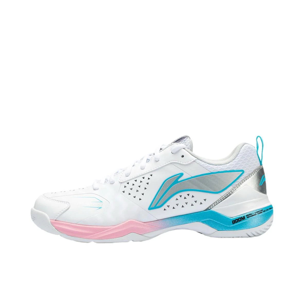 Blade DF-02 Pro | Li-Ning Badminton Shoes - White/Blue/Pink