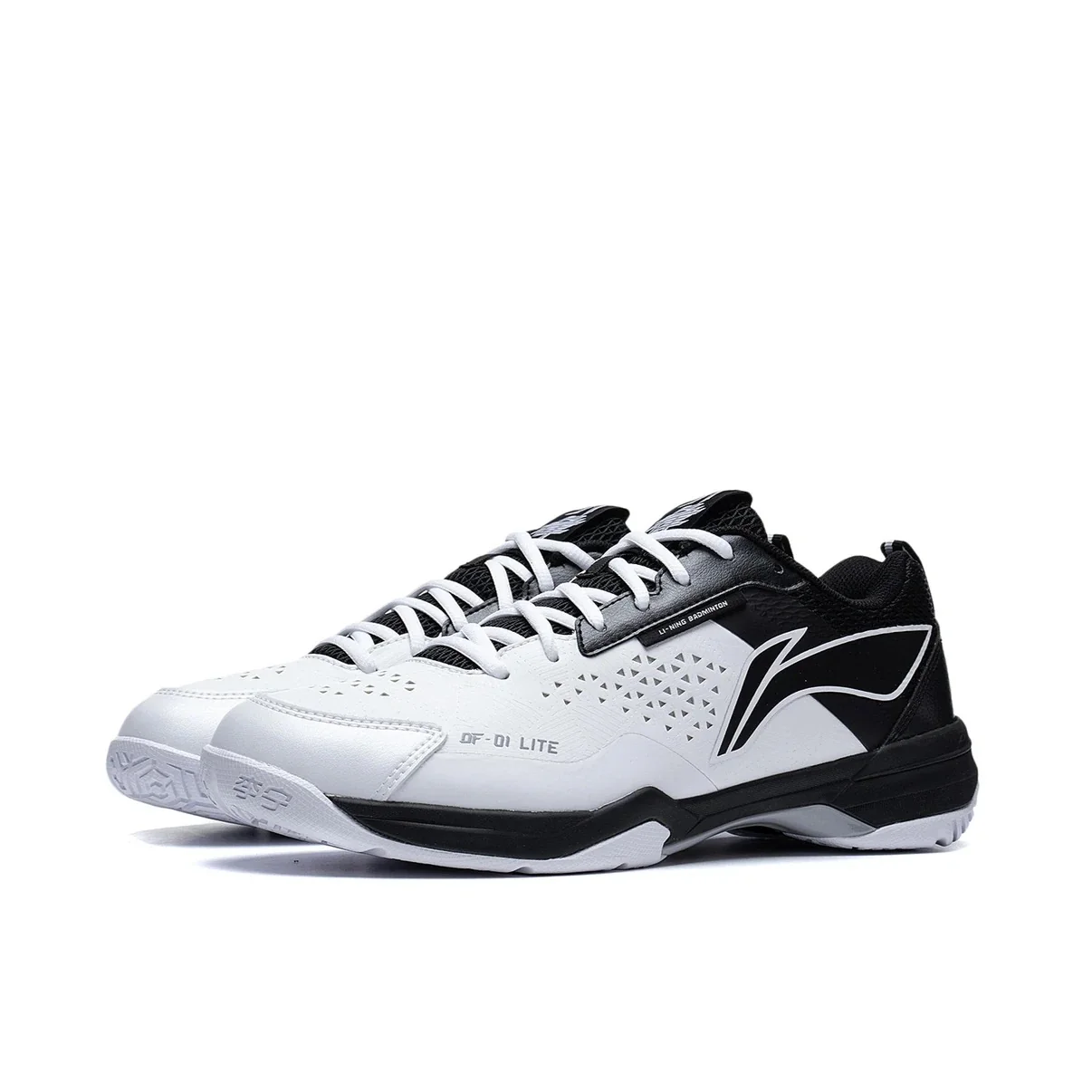 Blade DF Lite | Li-Ning Badminton Shoes - Black/White - Image 2