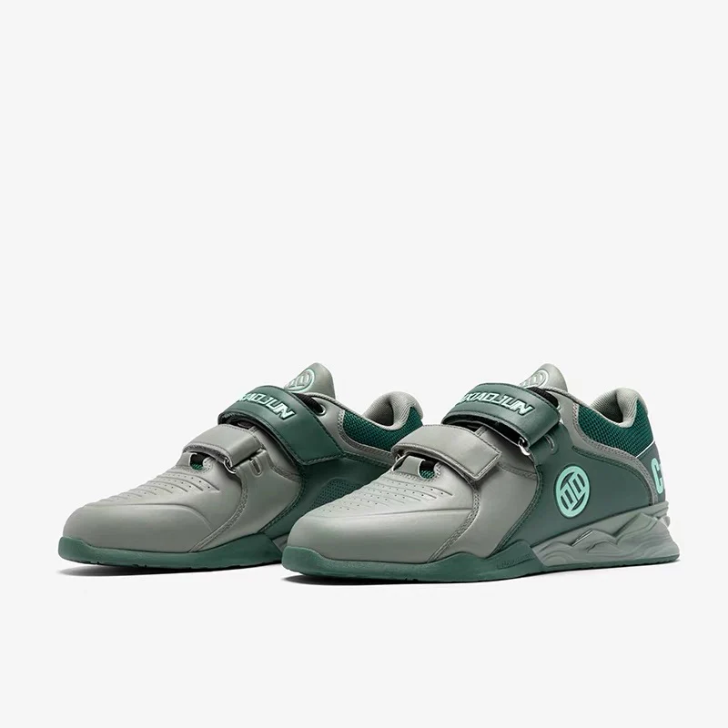 Lu Xiaojun Crossfit x Lu Xiaojun Lifter 1.0 Professional Weightlifting Shoes / Squat Shoes - Dark Green - Image 2