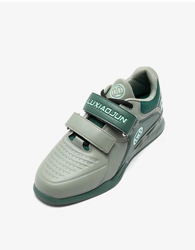 Lu Xiaojun Crossfit x Lu Xiaojun Lifter 1.0 Professional Weightlifting Shoes / Squat Shoes - Dark Green - Image 3