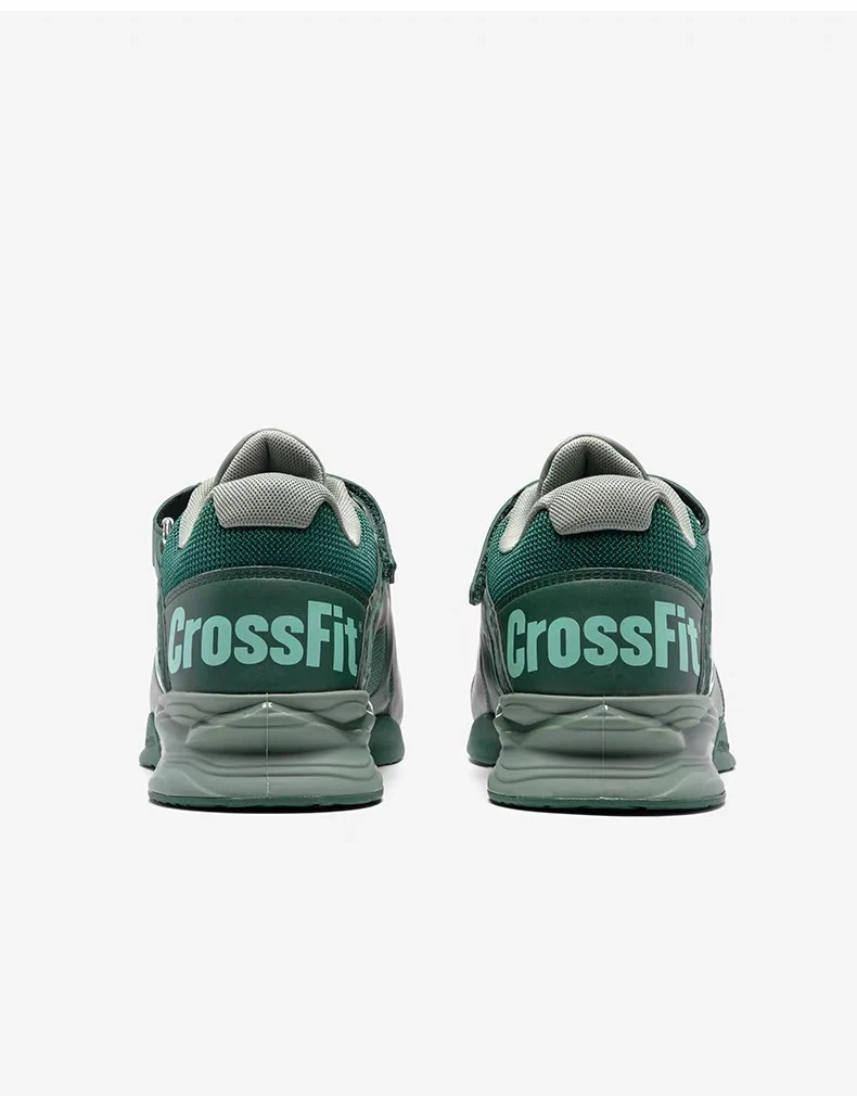Lu Xiaojun Crossfit x Lu Xiaojun Lifter 1.0 Professional Weightlifting Shoes / Squat Shoes - Dark Green - Image 4