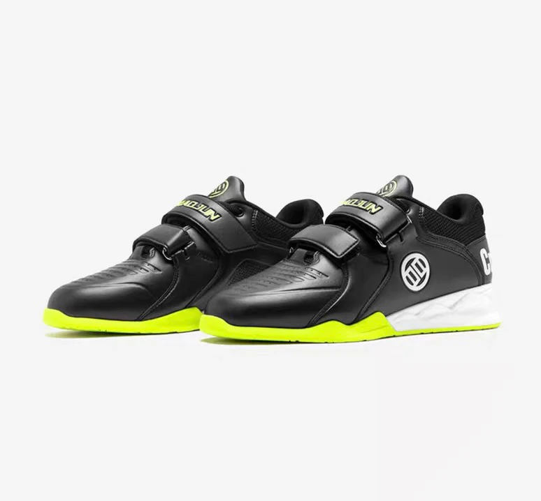 Lu Xiaojun Crossfit x Lu Xiaojun Lifter 1.0 Professional Weightlifting Shoes / Squat Shoes - Fruit Green - Image 2