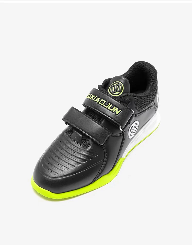 Lu Xiaojun Crossfit x Lu Xiaojun Lifter 1.0 Professional Weightlifting Shoes / Squat Shoes - Fruit Green - Image 3