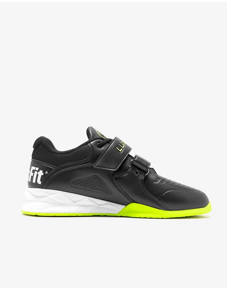 Lu Xiaojun Crossfit x Lu Xiaojun Lifter 1.0 Professional Weightlifting Shoes / Squat Shoes - Fruit Green - Image 5