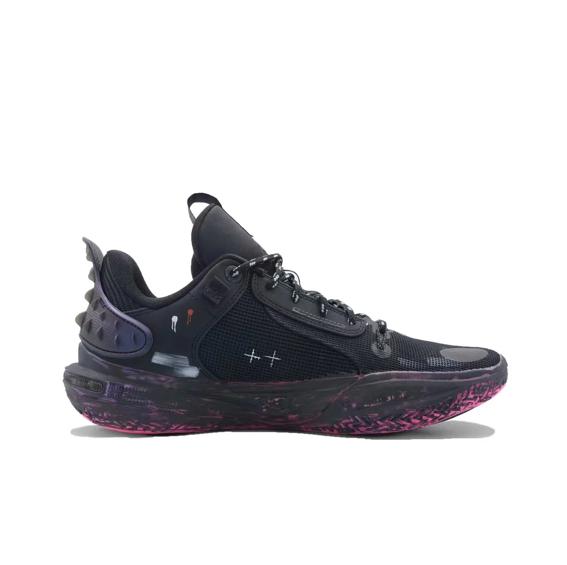 （Custom Sneakers）Li-Ning Wade All City 11 - Black Warrior - Image 2