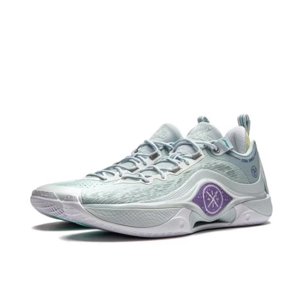 D'Angelo Russell x Li Ning Wade Shadow 5V2 - White/Blue - Image 2