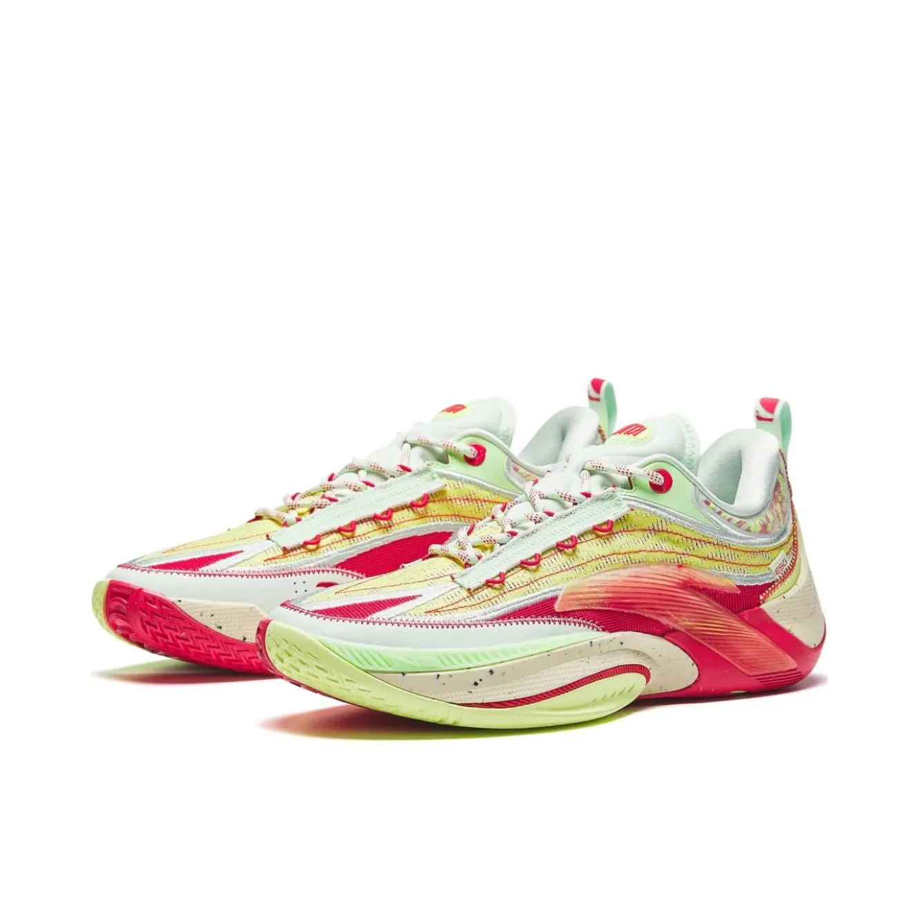 Donte DiVincenzo x Anta Instant ZAP 1 - ESG Yellow/Red - Image 2
