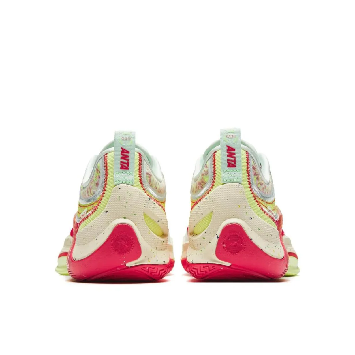 Donte DiVincenzo x Anta Instant ZAP 1 - ESG Yellow/Red - Image 4