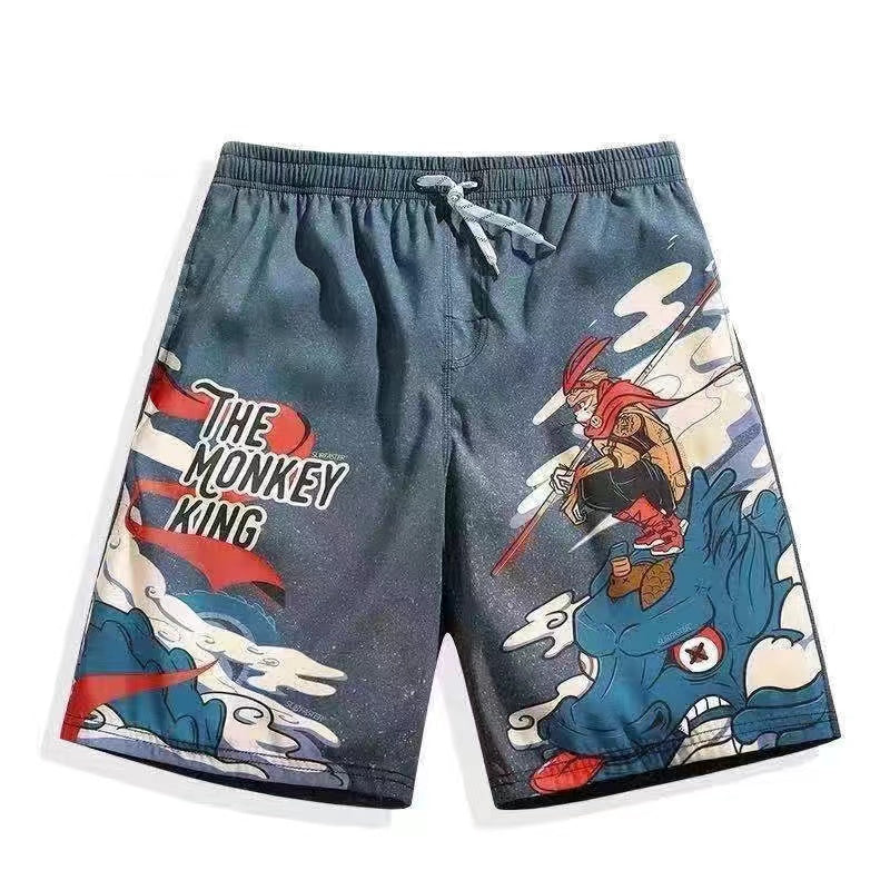 Dragon Ball Goku Casual Beach Pants/Shorts - Image 13