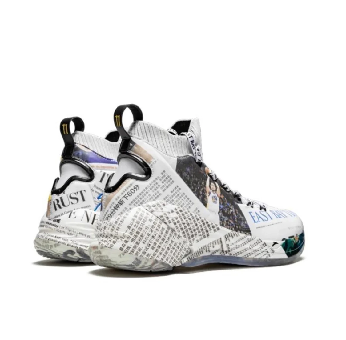 East Bay Times x Anta Men's Klay Thompson Kt4 Newspaper - Image 4