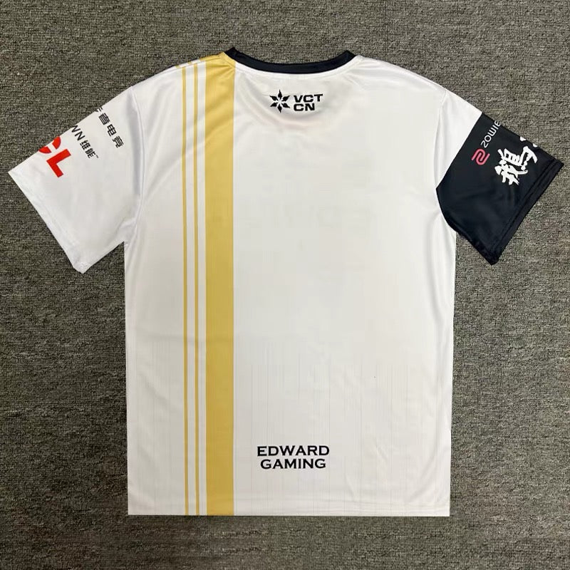 EDG Team 2024 Fearless Contract Seoul Global Championship Valorant T-shirt Zmjkk Kang Kang Team Uniform - Image 5