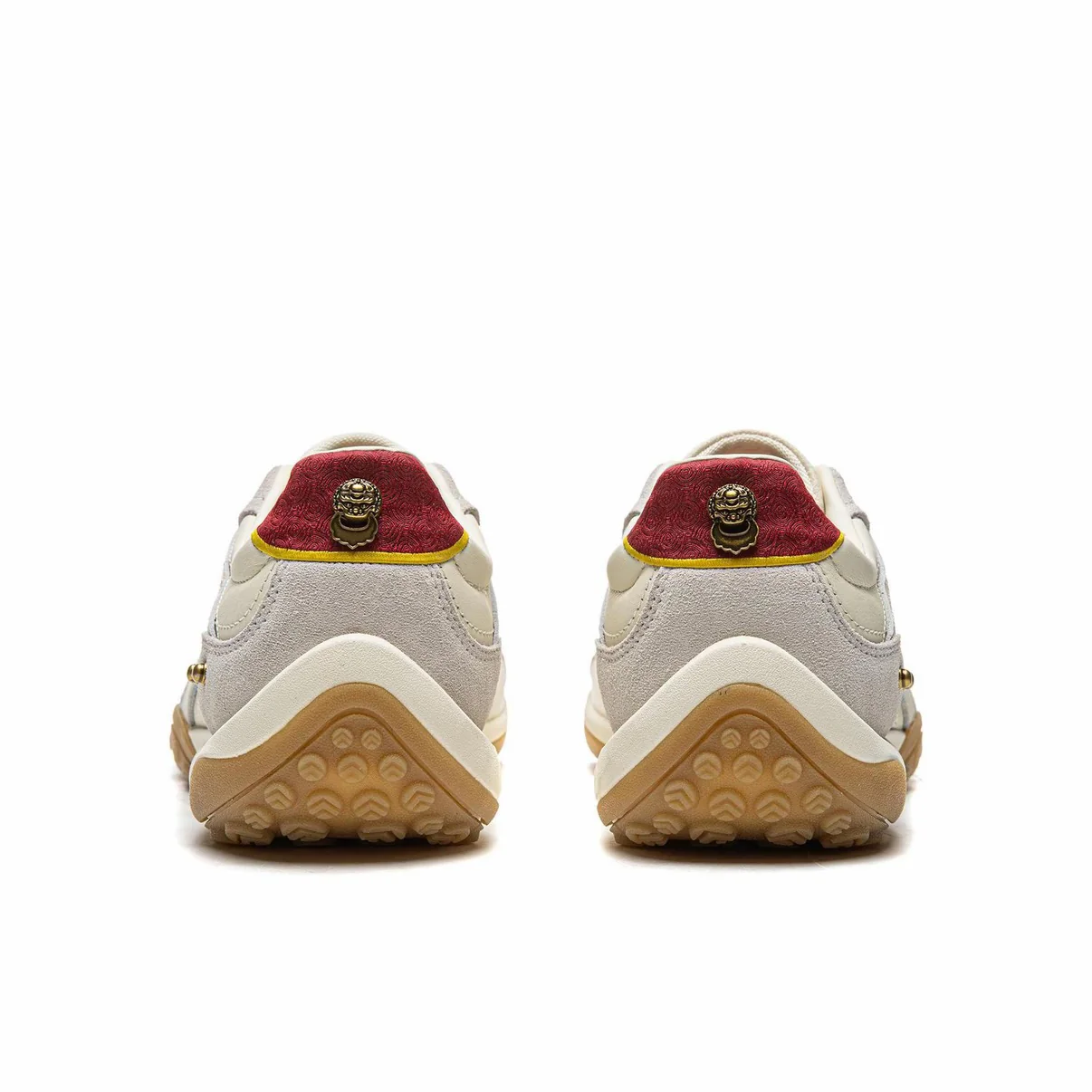 (Sun Yingsha) Forbidden City x Li-Ning Flow Sports Casual Shoes - Pale Yellow - Image 4