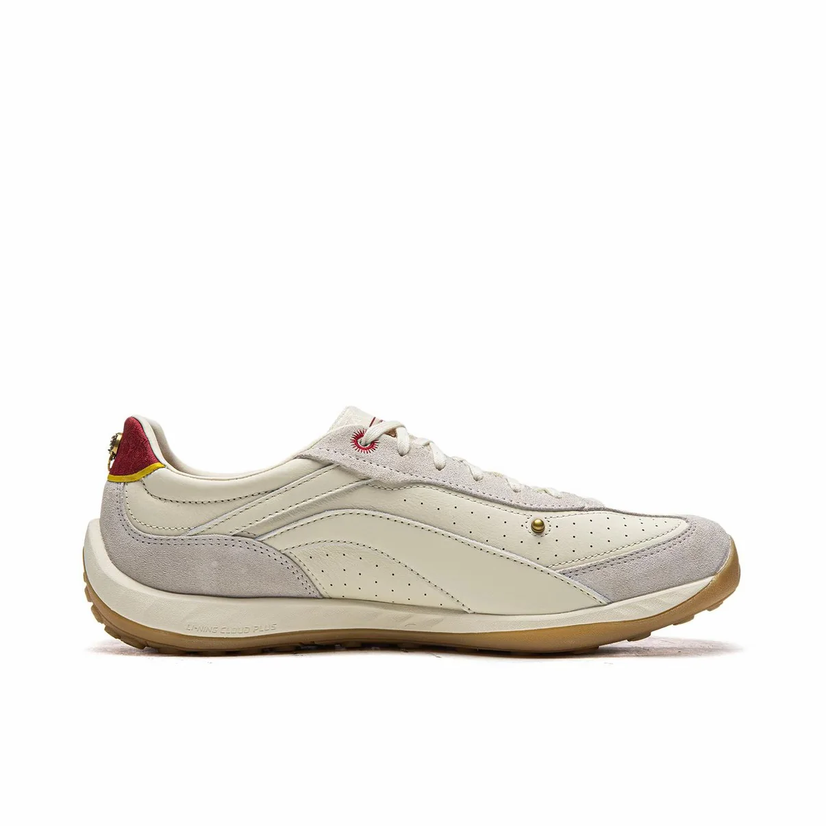 (Sun Yingsha) Forbidden City x Li-Ning Flow Sports Casual Shoes - Pale Yellow - Image 6