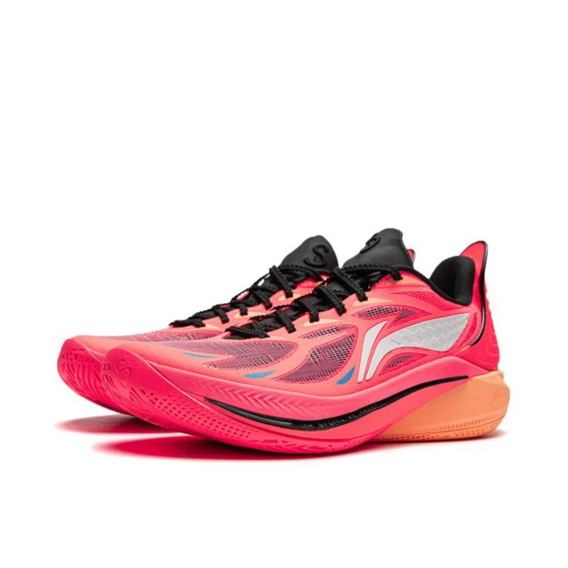 Great White Shark｜CJ•McCollum x Li-Ning Sonic 12 - Begonia Flowers - Image 2