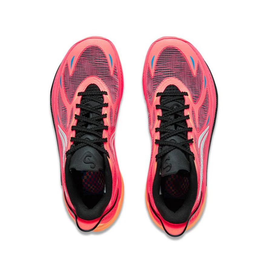Great White Shark｜CJ•McCollum x Li-Ning Sonic 12 - Begonia Flowers - Image 4