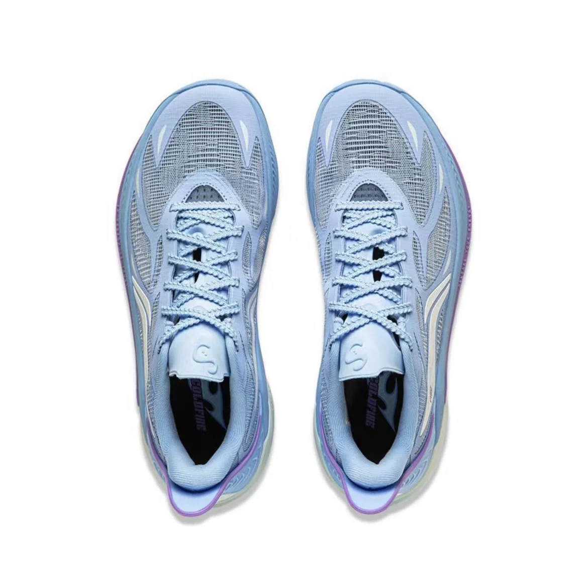 Great White Shark|CJ•McCollum x Li-Ning Sonic 12 - Blue/Purple - Image 3