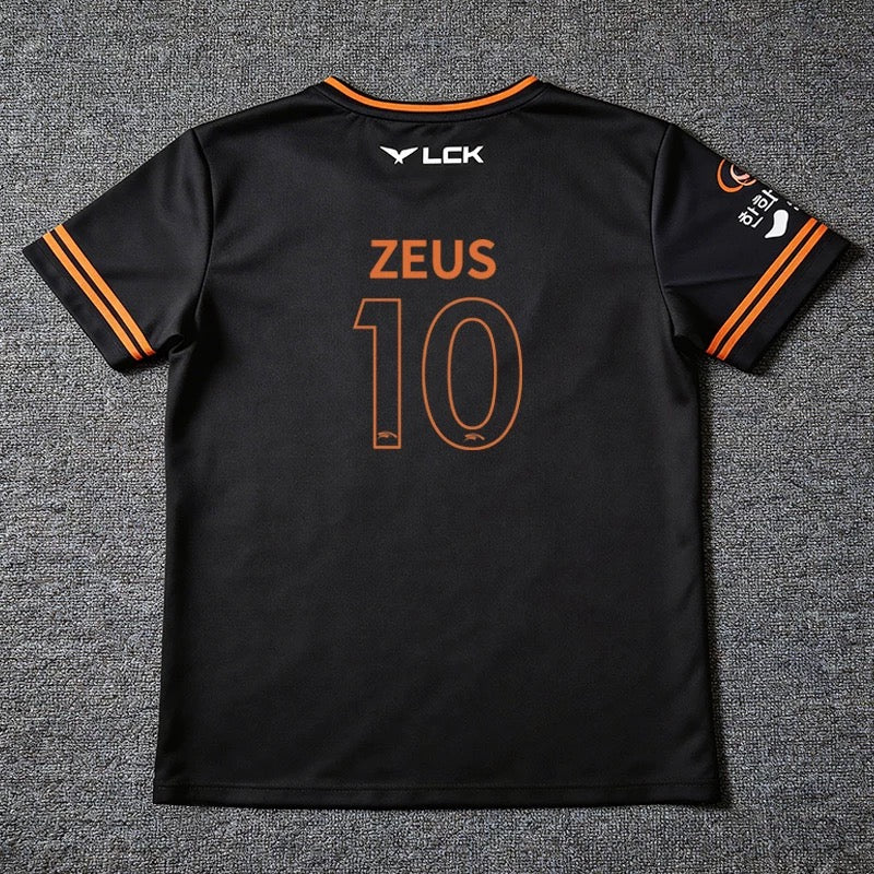 HLE 2026 LCK Jersey S16 T-Shirt GUMAYUSI ZEUS - Image 7