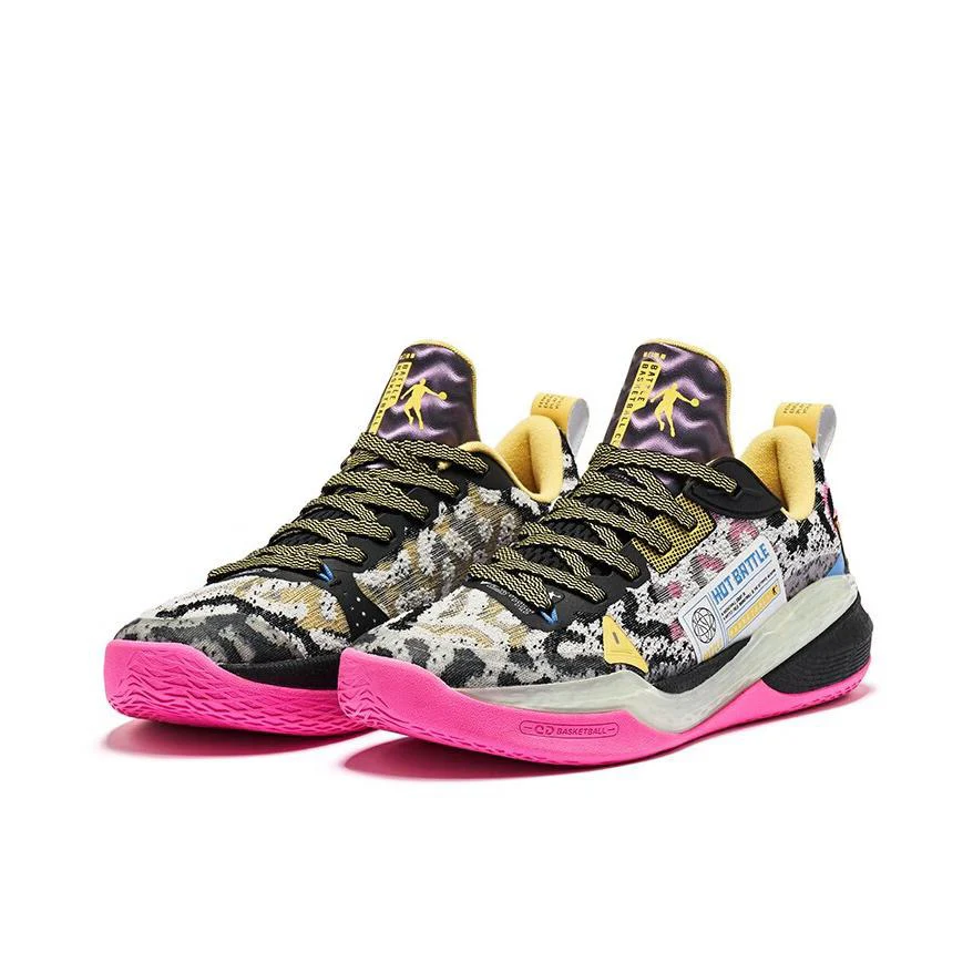 Keldon Johnson x Qiaodan Fengci 6 Pro - Black/Pink - Image 2