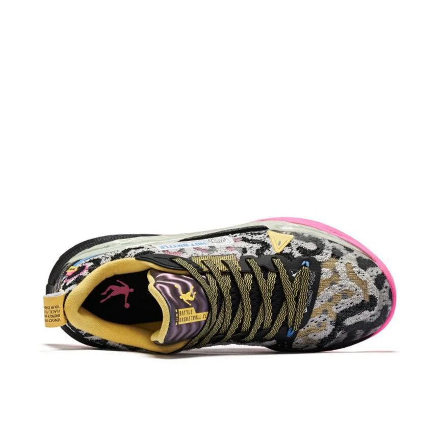Keldon Johnson x Qiaodan Fengci 6 Pro - Black/Pink - Image 5
