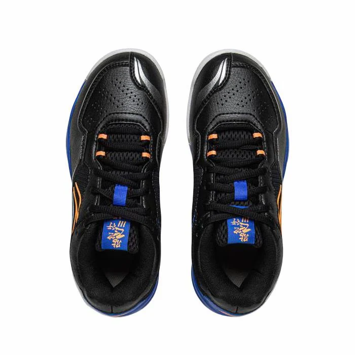 Kids Li-Ning Saga 3 Badminton Shoes - Black - Image 4