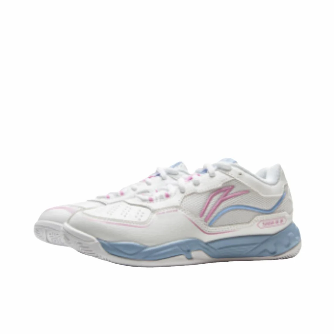 Kids Li-Ning Saga 3 Badminton Shoes - Standard White - Image 2