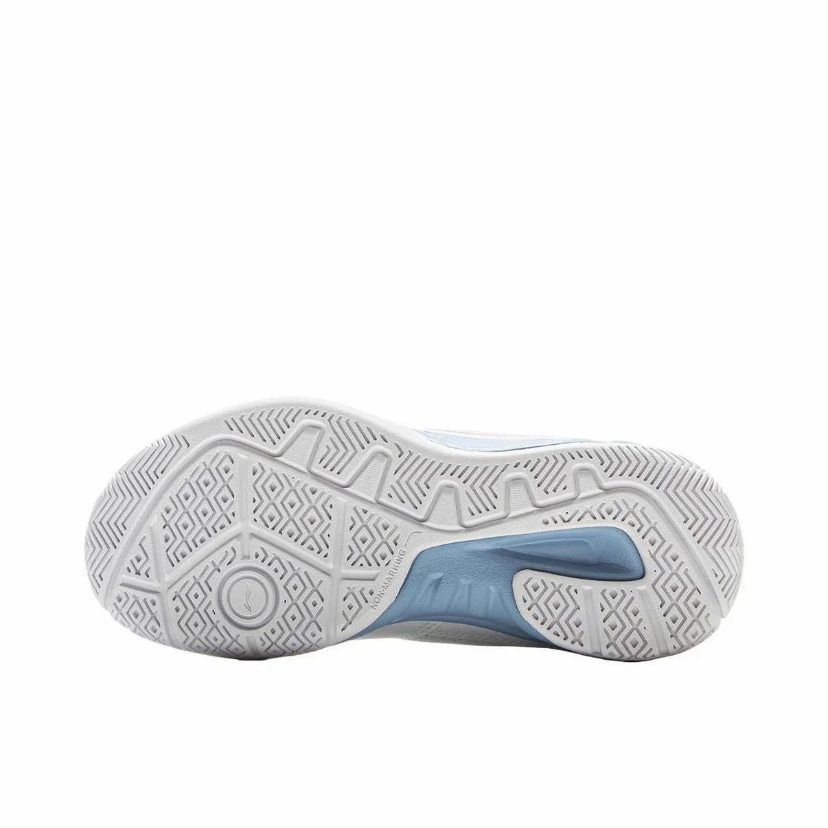 Kids Li-Ning Saga 3 Badminton Shoes - Standard White - Image 3