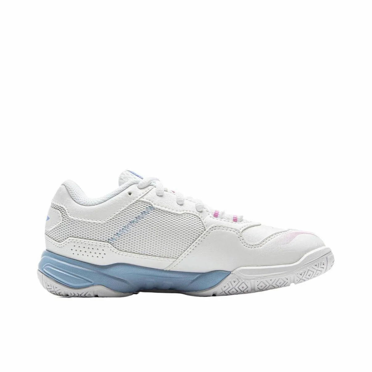Kids Li-Ning Saga 3 Badminton Shoes - Standard White - Image 5
