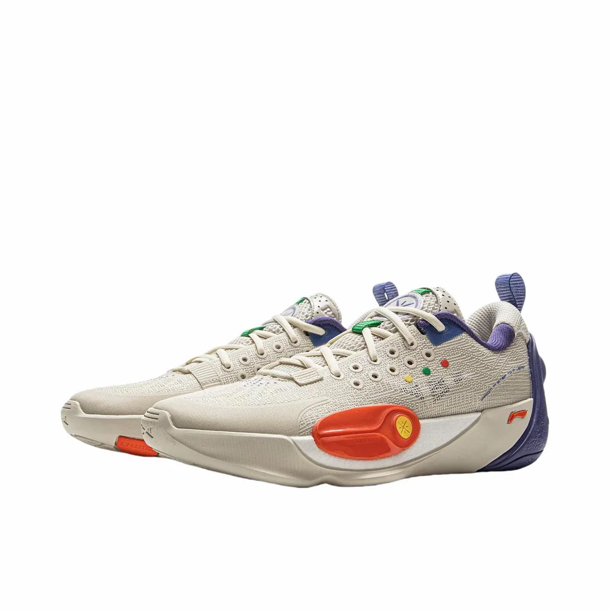 （Kids）Li-Ning Wade All City 13 - Silver Birch Grey - Image 2