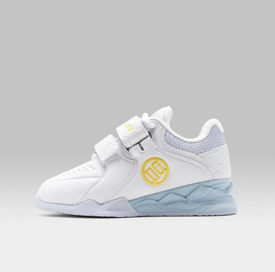 （Kids）Lu Xiaojun Lifter 1.0 Professional Weightlifting Shoes / Squat Shoes - White