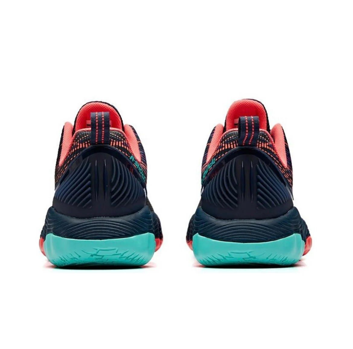 Klay Thompson x Anta Shock The Game 1.0 Basketball Shoes - Blue/Red - Image 4