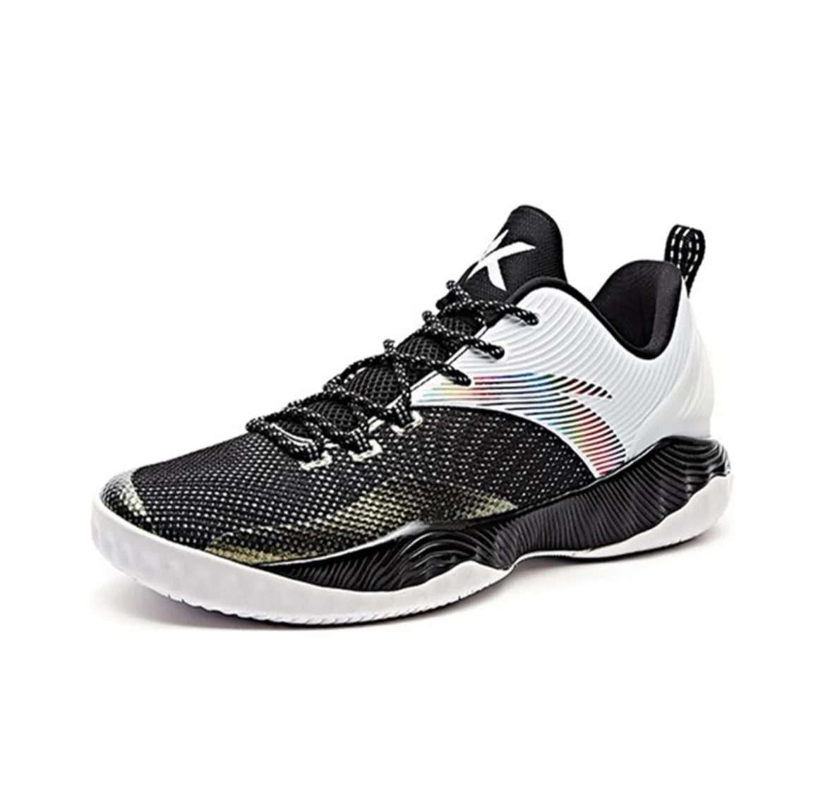 Klay Thompson x Anta Shock The Game 1.0 Basketball Shoes - White/Black - Image 3