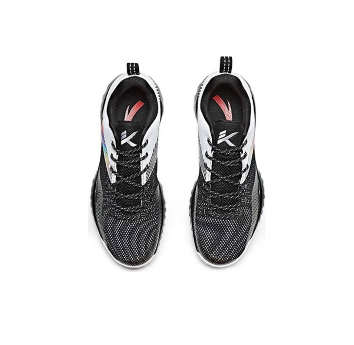 Klay Thompson x Anta Shock The Game 1.0 Basketball Shoes - White/Black - Image 4