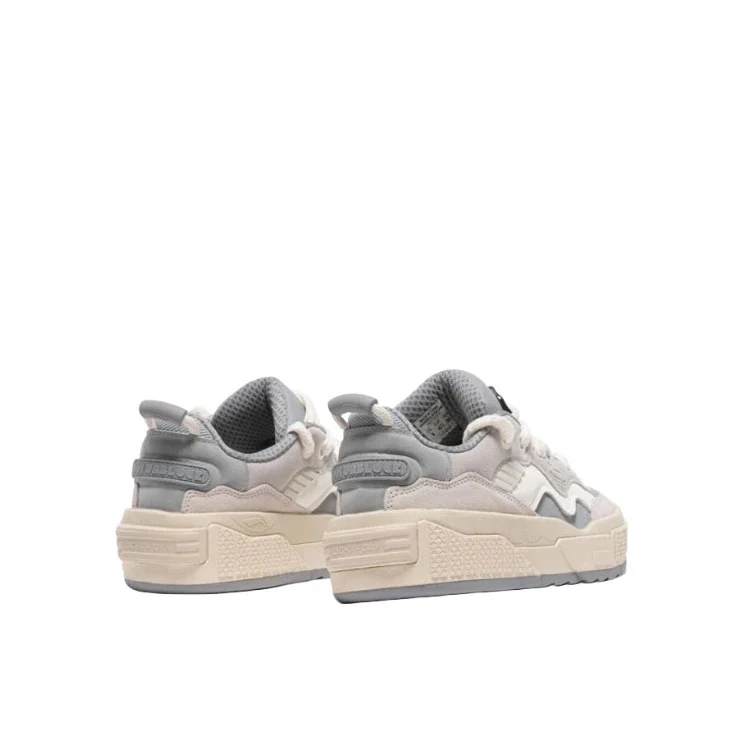 Teens in Times (He Junlin) x Li-Ning 001 UNBLOCK Low Casual Sneakers - Gray - Image 4