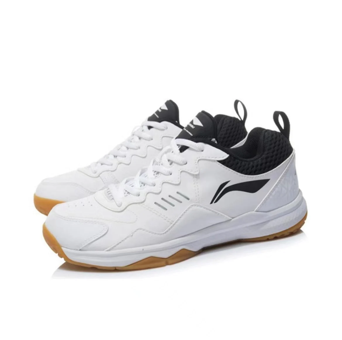 Li-Ning Almighty King 2 1V1 Badminton Shoes - White/Black - Image 2
