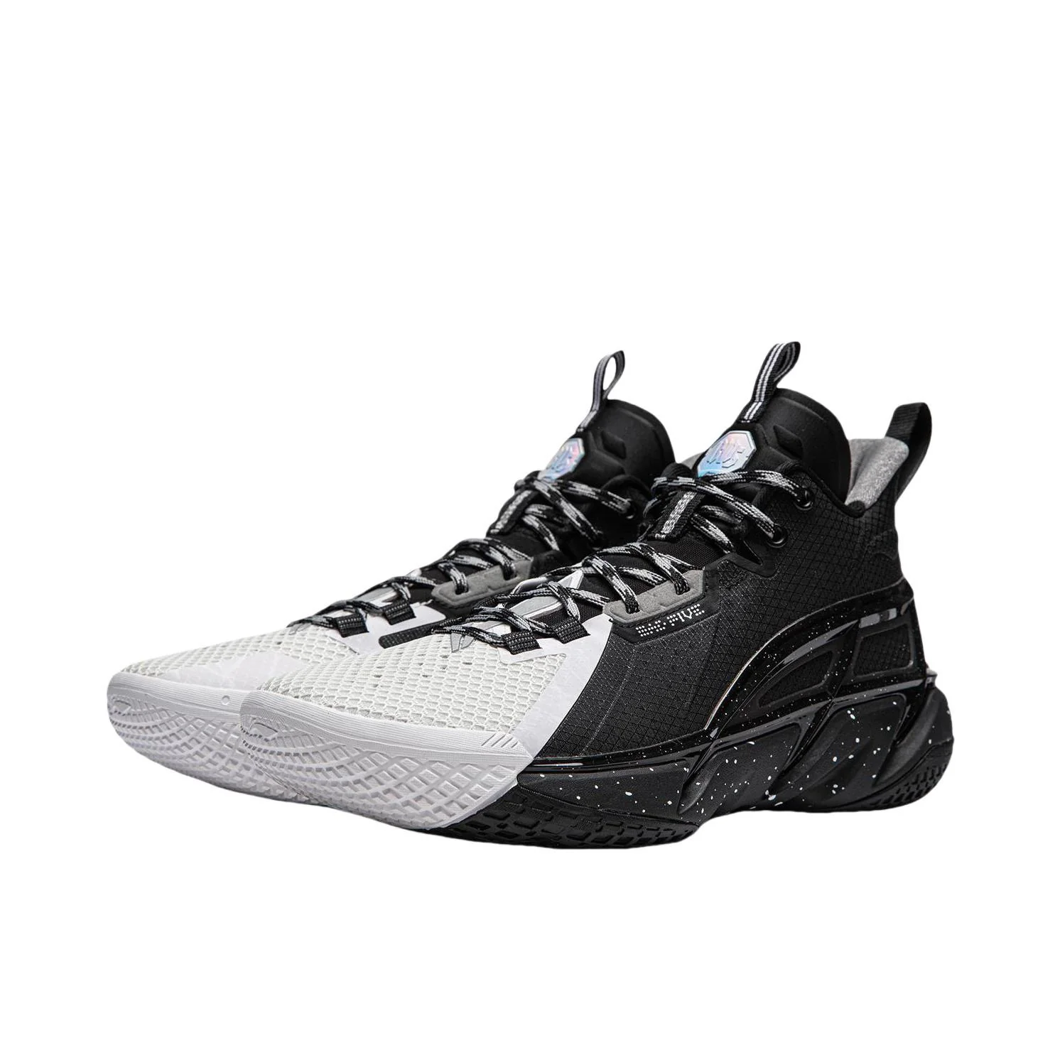 Li-Ning Badfive 4 - Black/White - Image 2