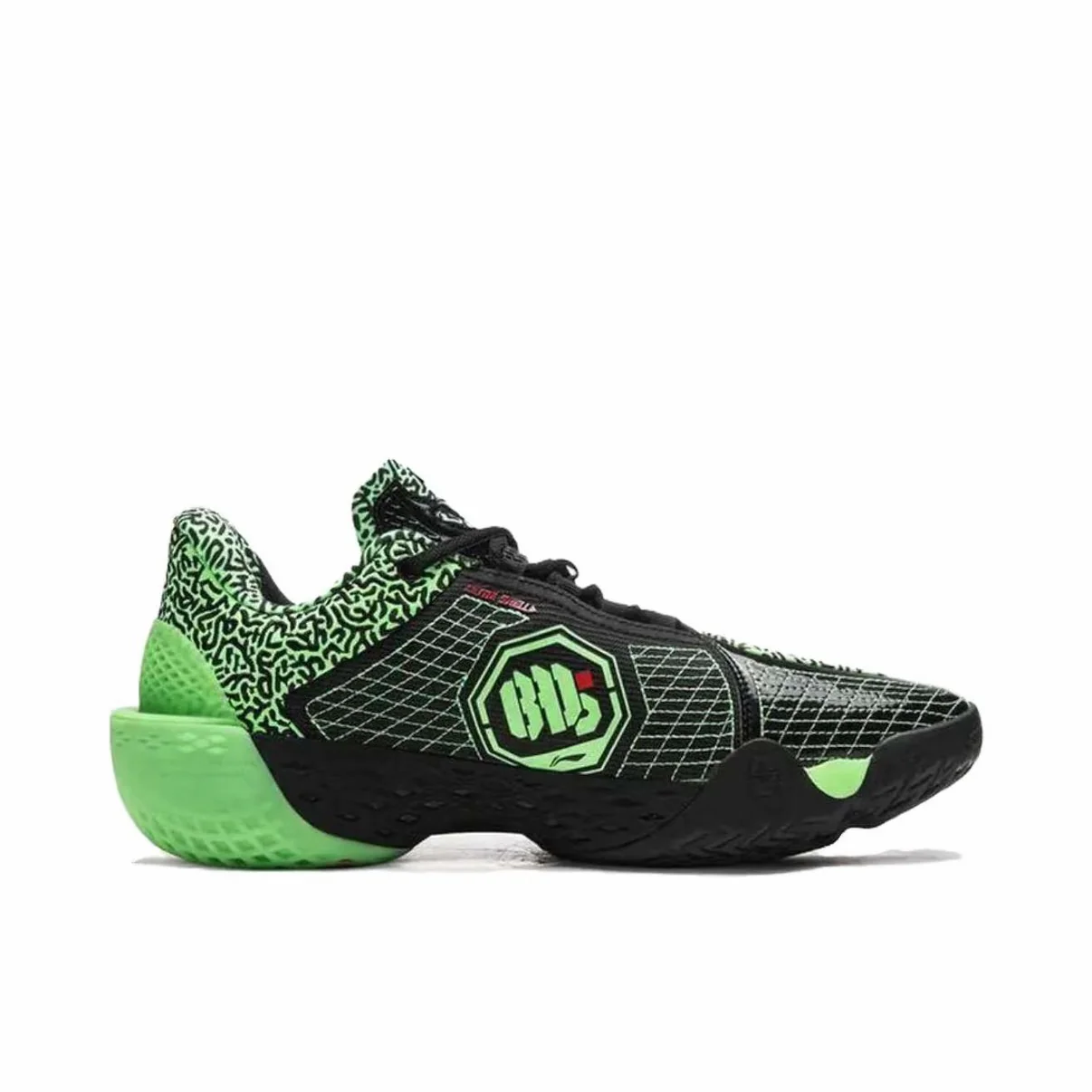 Li-Ning Badfive 5 Low - Black/Green - Image 2