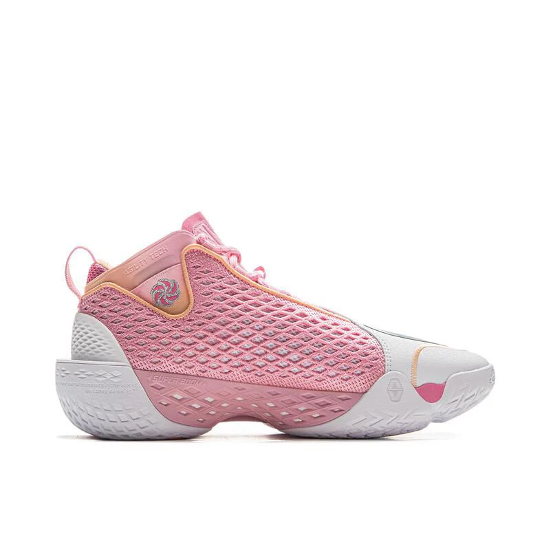 Li-Ning Badfive 5 - Pink/White - Image 6